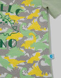 Pipiniko T-Shirt Print Dino Camouflage