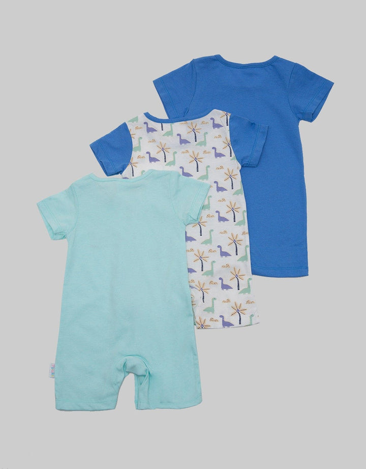 Pipiniko Romper Print Anak Laki-Laki Isi 3