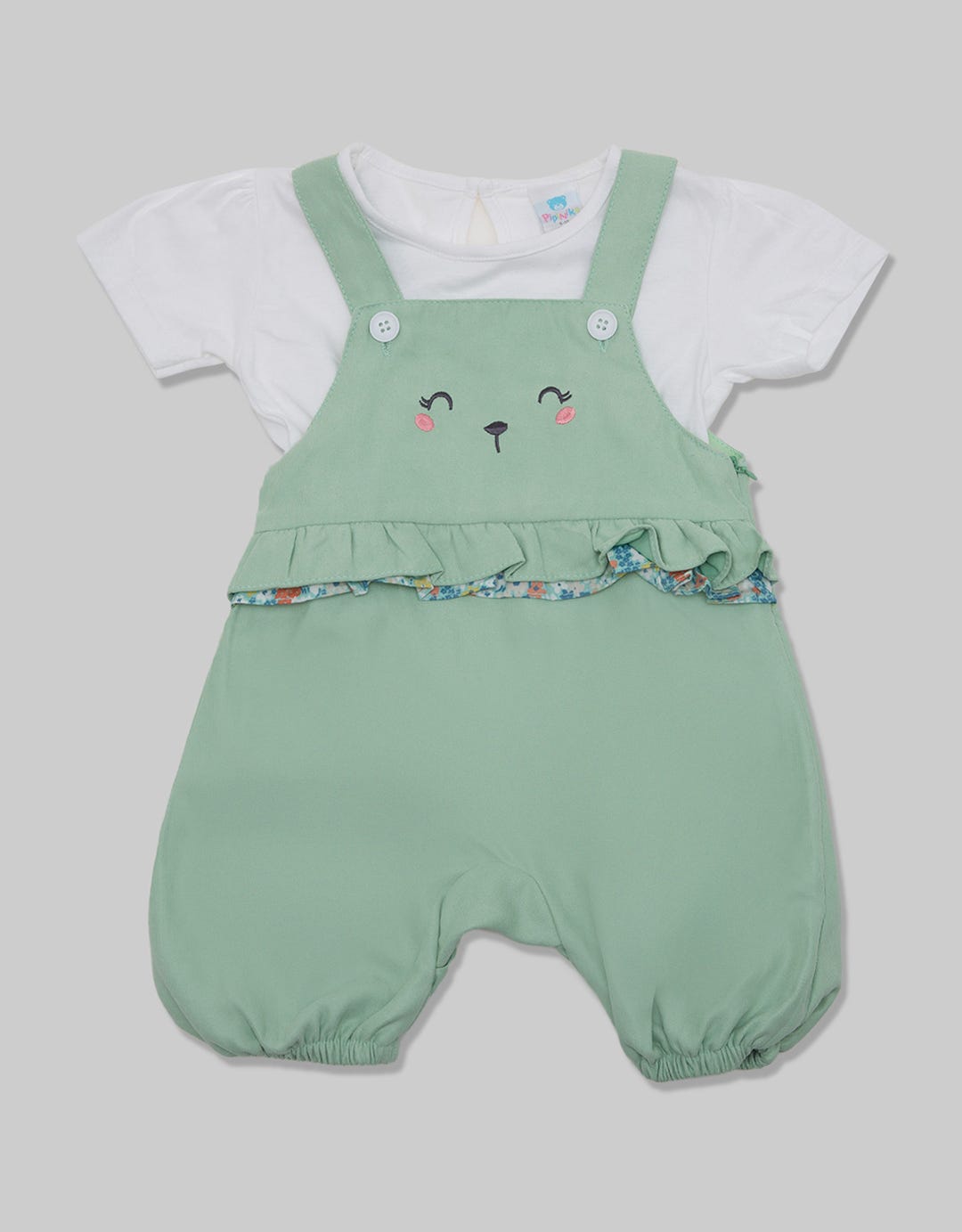 Pipiniko Overall Pants Set Icon Bunny