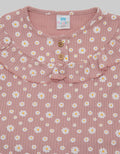 Pipiniko Set Flower Ruffle Top Set