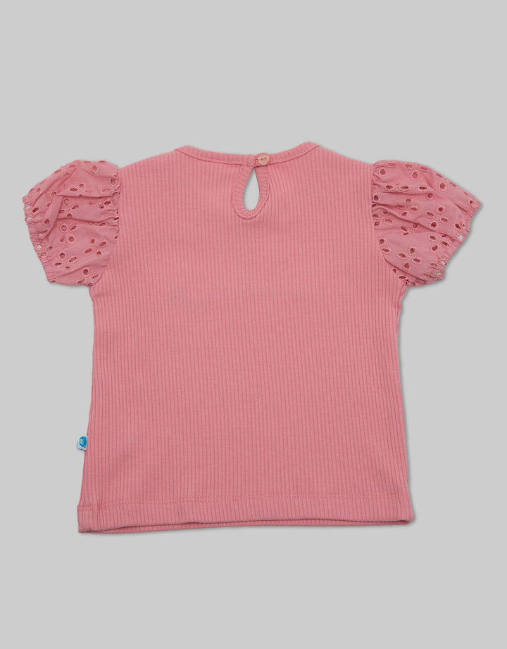 Pipiniko Top Ribbed With Bordir Topez02