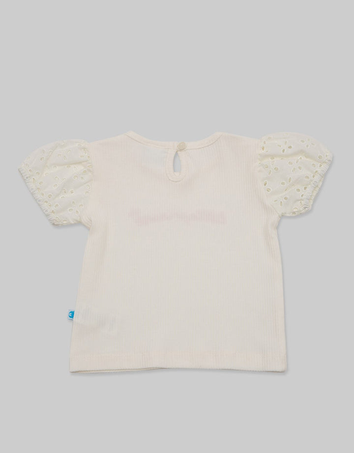 Pipiniko Top Ribbed With Embroidery Topez04