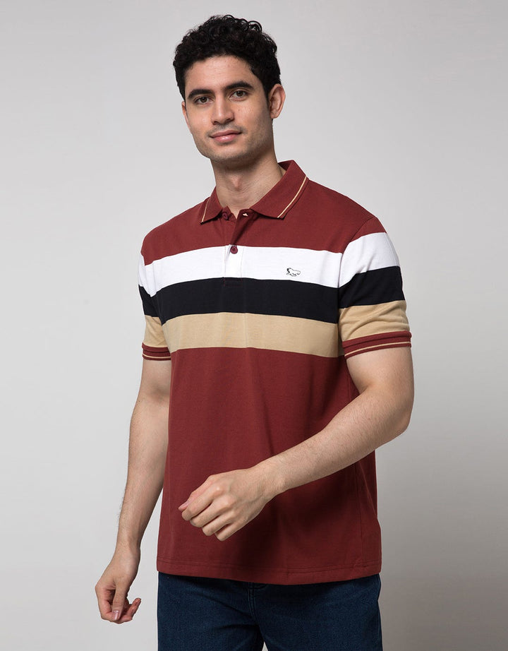WALRUS POLO STRIPE T