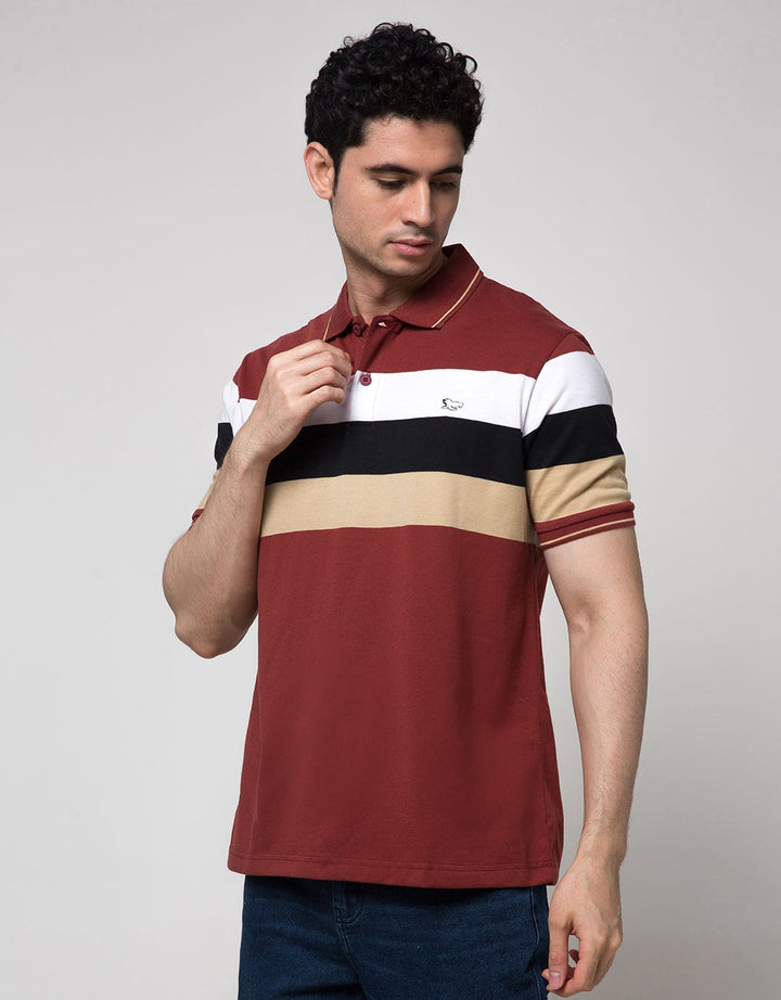 WALRUS POLO STRIPE T