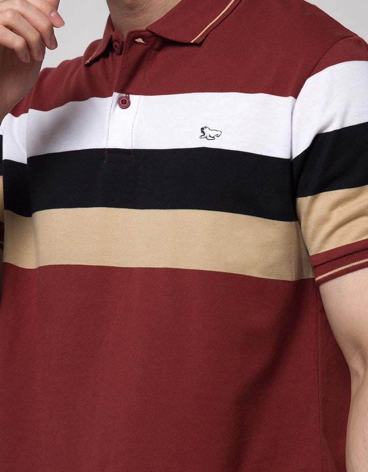 WALRUS POLO STRIPE T