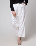 Geela Drawstring Pants White