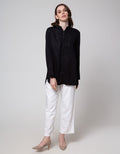 Geela Drawstring Pants White