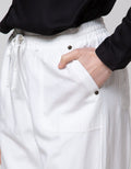 Geela Drawstring Pants White