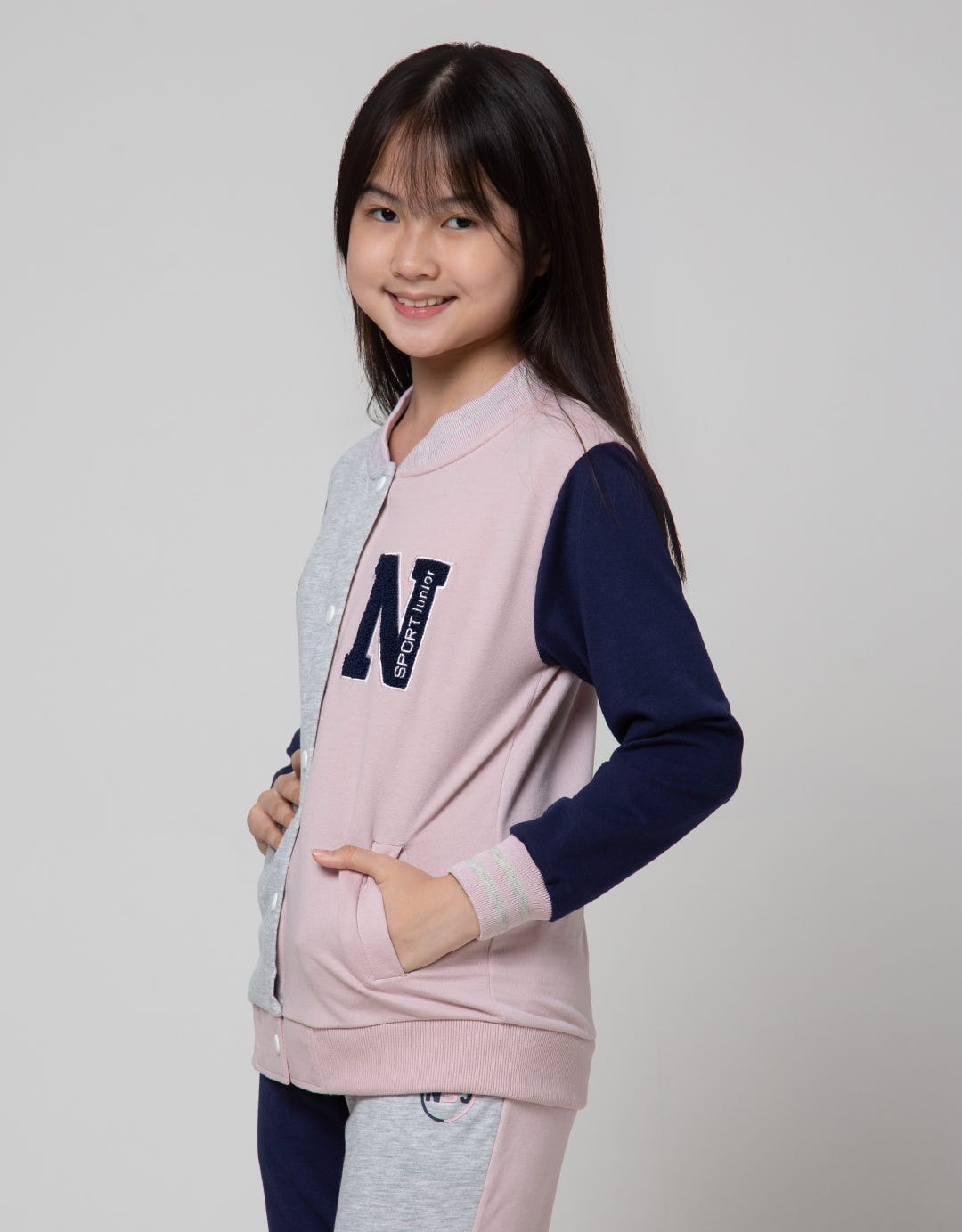 Nevada Sport Jaket Cut Sewn Anak Perempuan