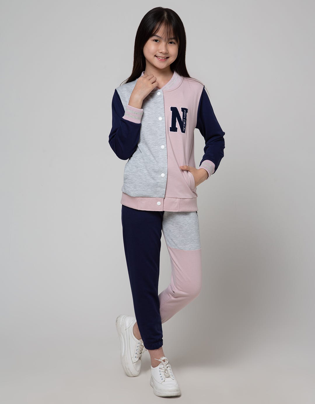 Nevada Sport Jaket Cut Sewn Anak Perempuan