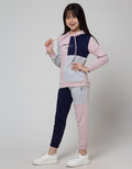 Nevada Sport Varsity Hoodie Jaket Anak Perempuan