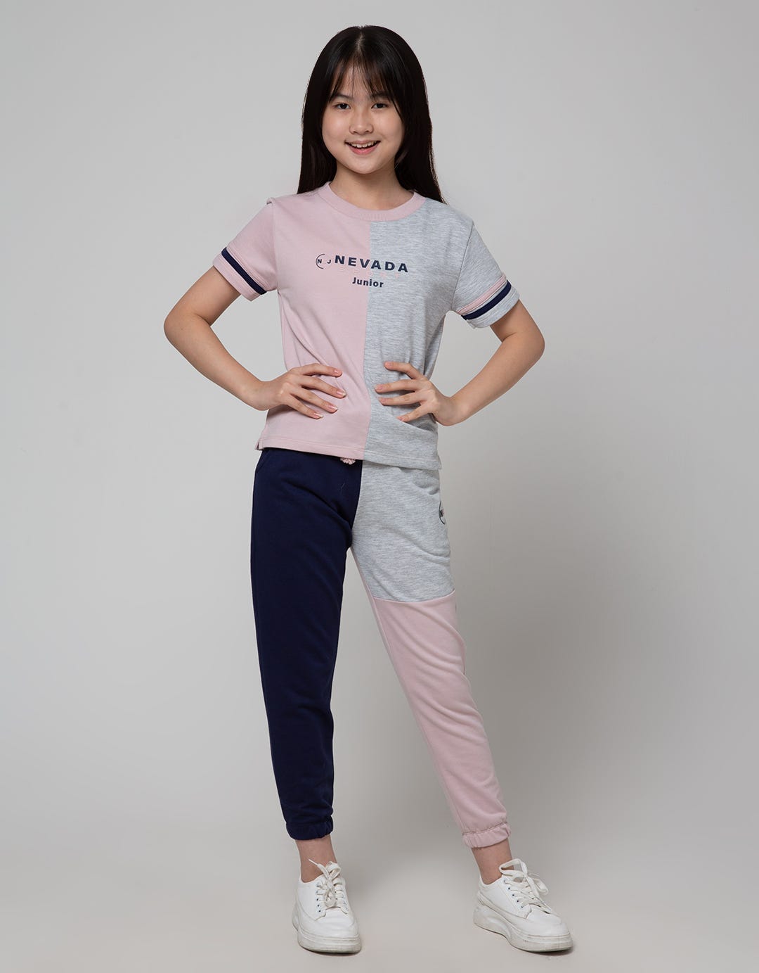 Nevada Sport Cut Sewn Celana Jogger Anak Perempuan