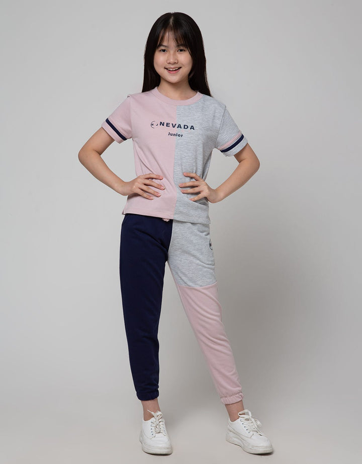 Nevada Sport Cut Sewn Celana Jogger Anak Perempuan