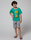Little M Top-Bottom Setelan T-Shirt Super Digger