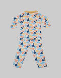 Pipiniko Piyama Boys Dino Camouflage