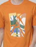 Cole Short Sleeve T-Shirt Print Futuristik Art Abstrak