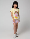 Little M Short Pants Multi Unicorn Full Print