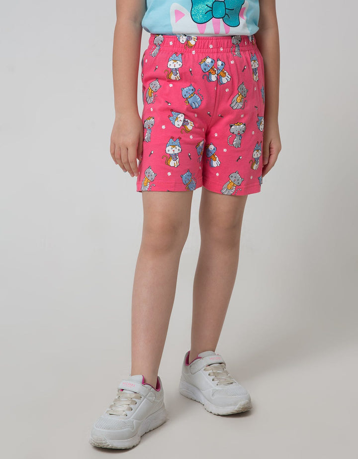Little M Tie Dye Multi Celana Pendek Anak Perempuan