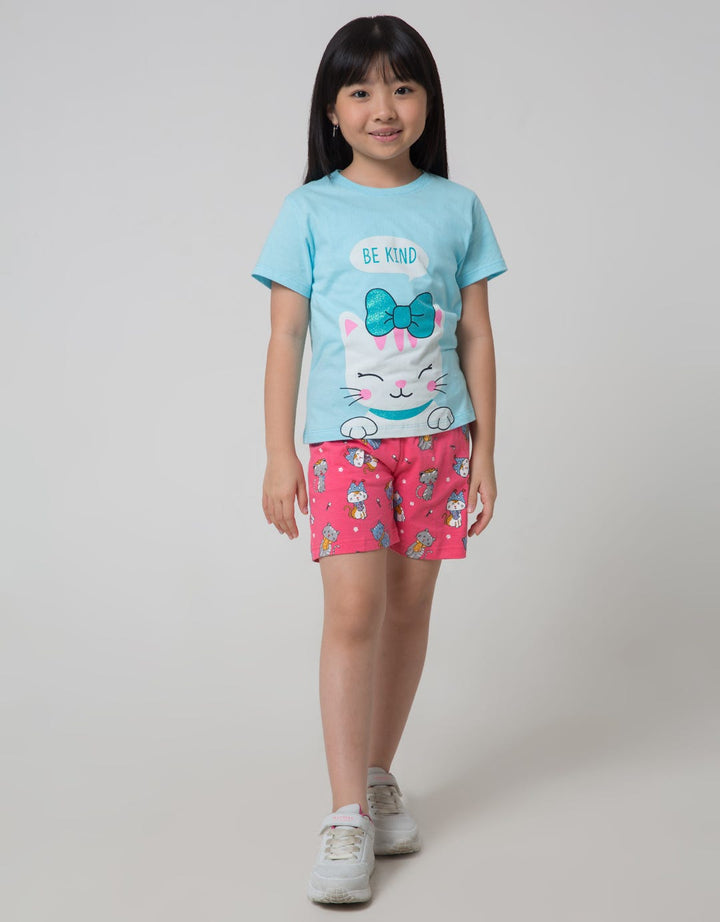 Little M Tie Dye Multi Celana Pendek Anak Perempuan