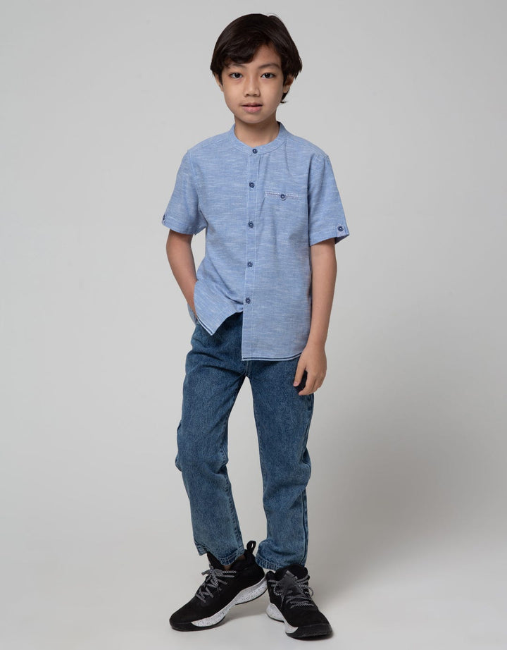 Little M Long Denim Reguler Karet Non