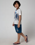 Little M Top-Bottom Set T-Shirt Elephant