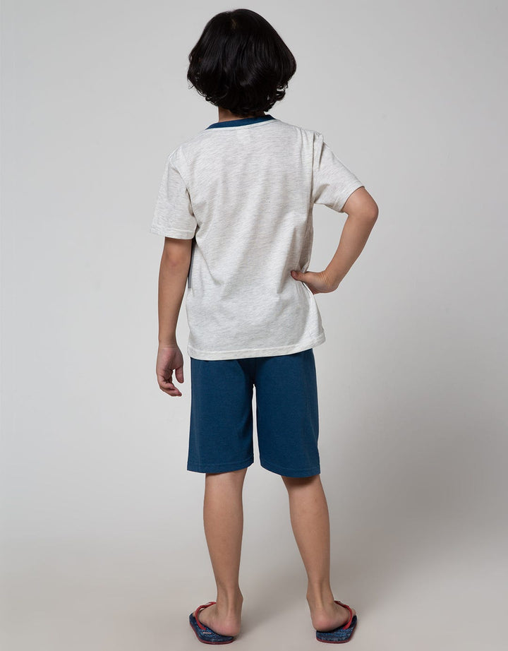 Little M Top-Bottom Set T-Shirt Elephant