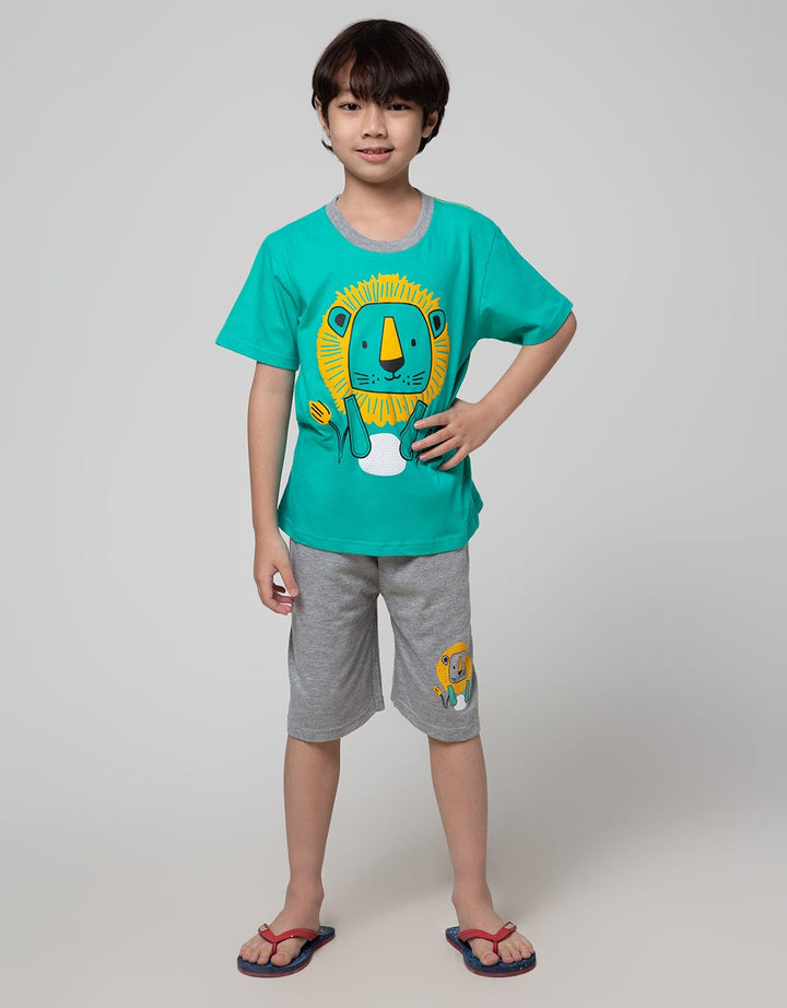 Little M Lion Set Pakaian Anak Laki-laki