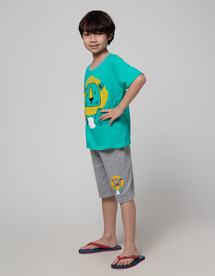 Little M Lion Set Pakaian Anak Laki-laki