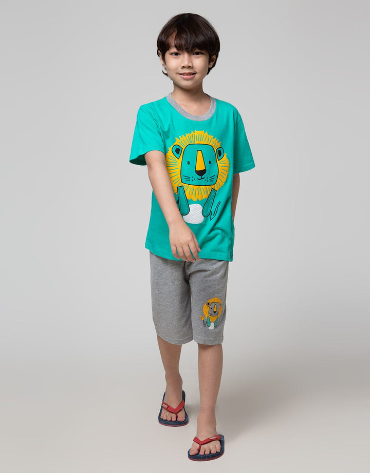 Little M Lion Set Pakaian Anak Laki-laki