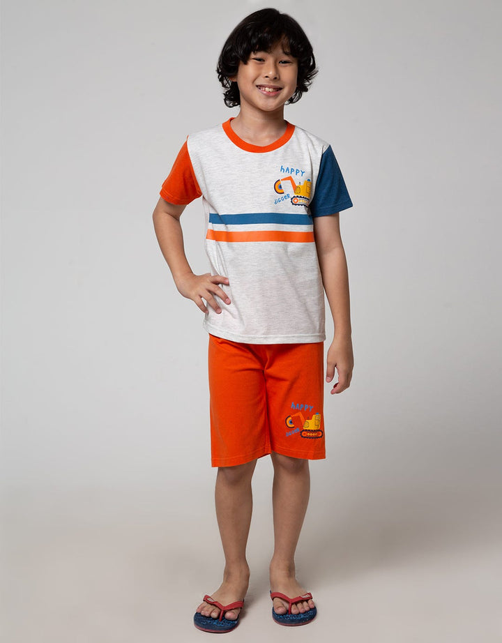 Little M Top-Bottom Set T-Shirt Happy Diggers