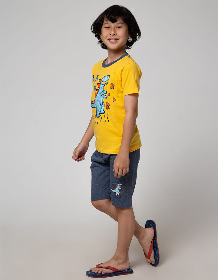 Little M Cool Dino Set Pakaian Anak Laki-Laki
