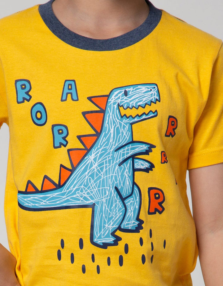 Little M Cool Dino Set Pakaian Anak Laki-Laki
