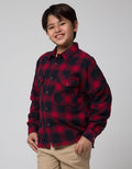 Nevada Long Sleeve Shirt Flanel Checks Oversized