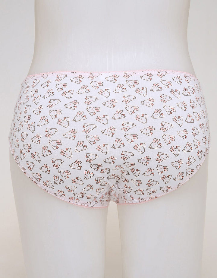 Nevada Midi Briefs Panty Bunny In White