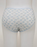 Nevada Midi Briefs Panty Aop Cloud Outline