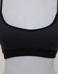 Nevada Scoop Bra Solid Rib