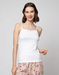 Nevada Simple Lace Kaos Tanktop Wanita