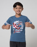 Marvel Capt Amerika Shield Kaos Anak Laki-laki