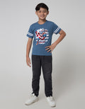 Marvel Capt Amerika Shield Kaos Anak Laki-laki