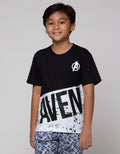 Marvel T-Shirt Cut Sewn Miring Aven-Gers