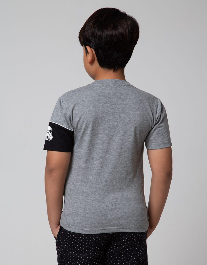 Star Wars Short Sleeve T-Shirt Print Starwars Cut Sewn Manga