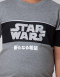 Star Wars Short Sleeve T-Shirt Print Starwars Cut Sewn Manga