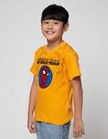 Marvel T-Shirt Spiderman Face Half Splash