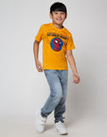 Marvel T-Shirt Spiderman Face Half Splash