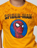 Marvel T-Shirt Spiderman Face Half Splash