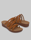 St. Yves Slipper Cross Strap Sandal Wanita
