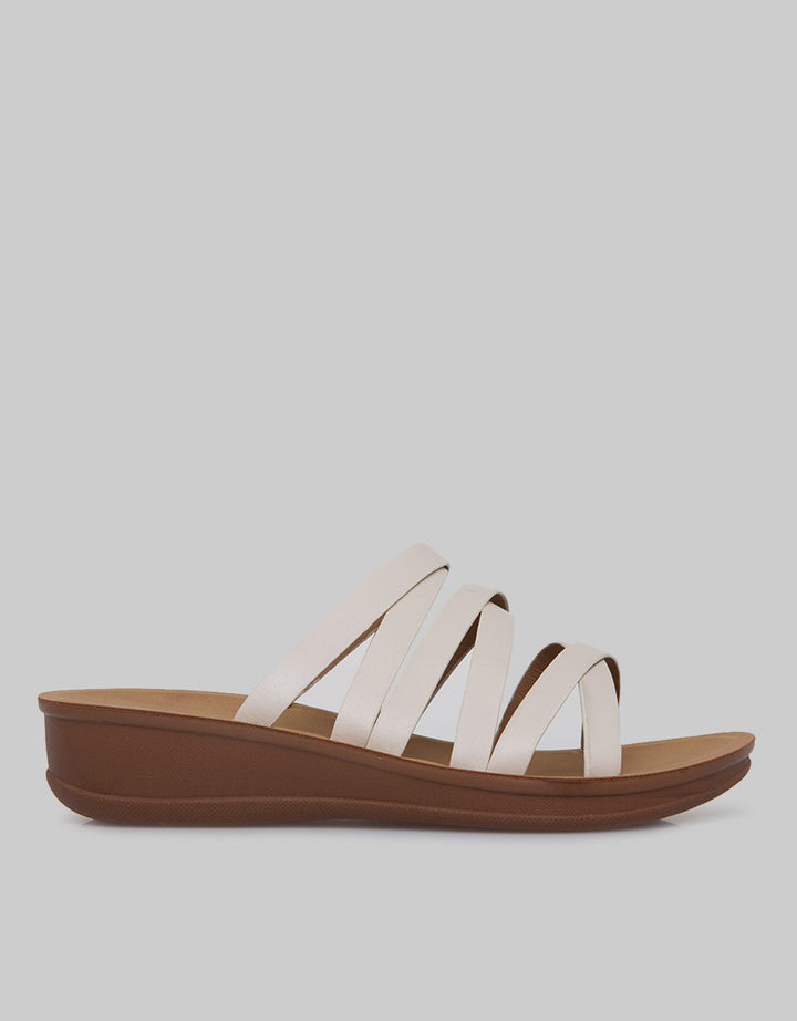 St. Yves Slipper Cross Strap Sandal Wanita