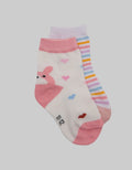 Pipiniko Sock Pack Of 2 Bunny Ribbon