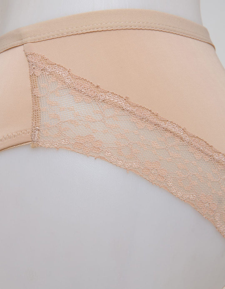 St. Yves Midi Panty Zig Zag Lace