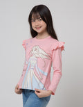 Disney Long Sleeve T-Shirt Ruffle Frozen